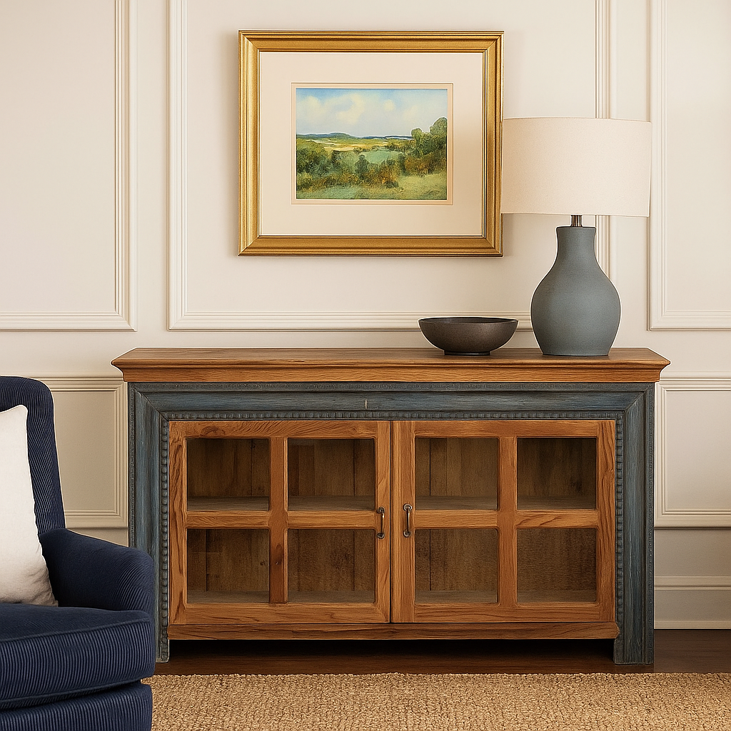 Theo Carved Wooden Sideboard – Celson Lifestyle Interiors PTY LTD