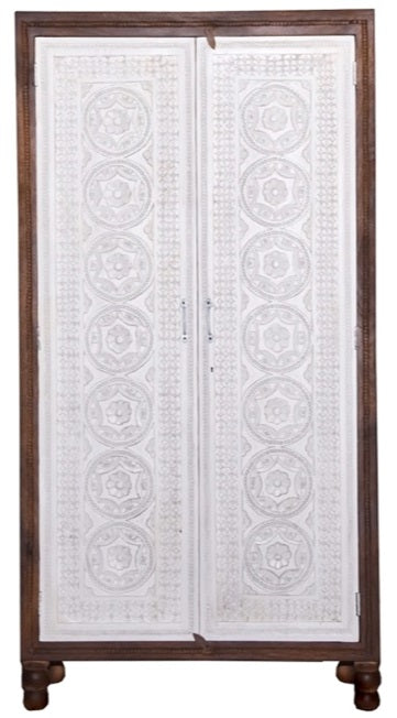 Jensen Hand Carved Almirah