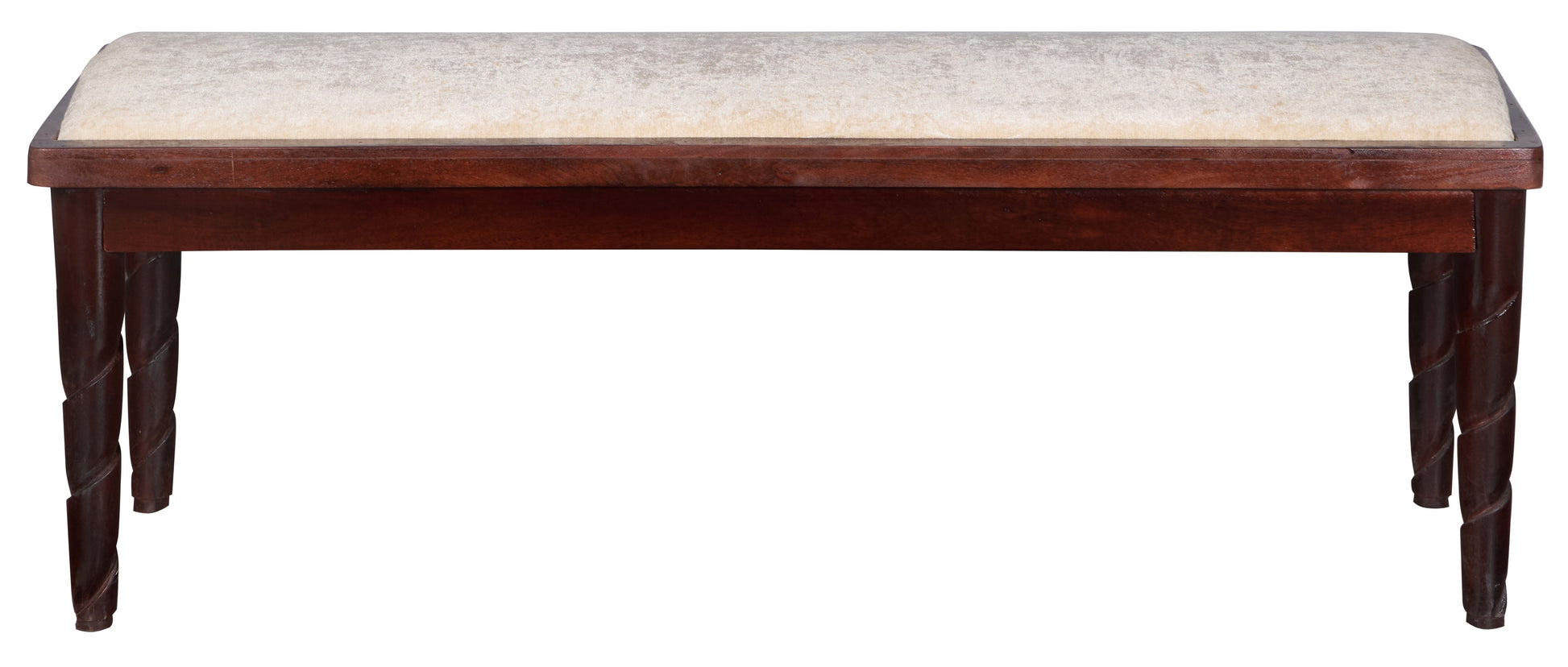 Havana Indian Wooden Bench with Cushion