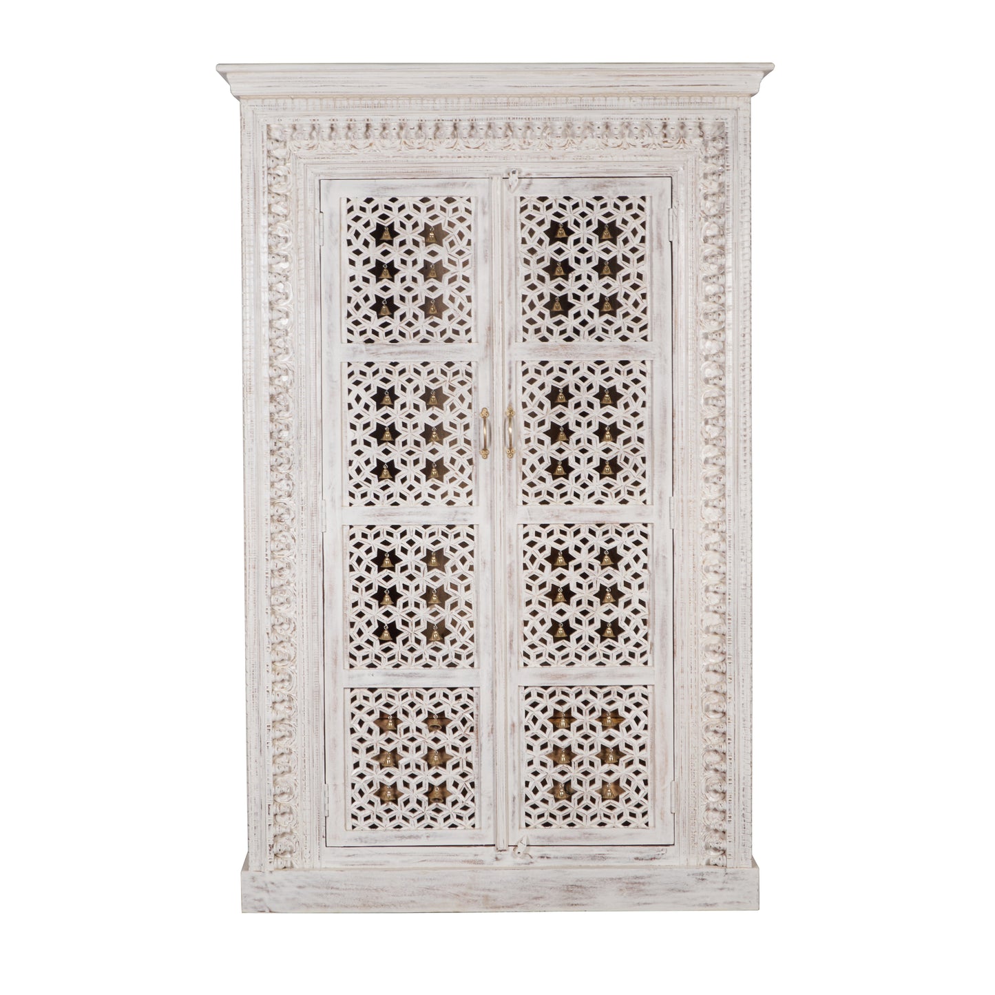 Pushpa Hand Carved Wooden Mandir