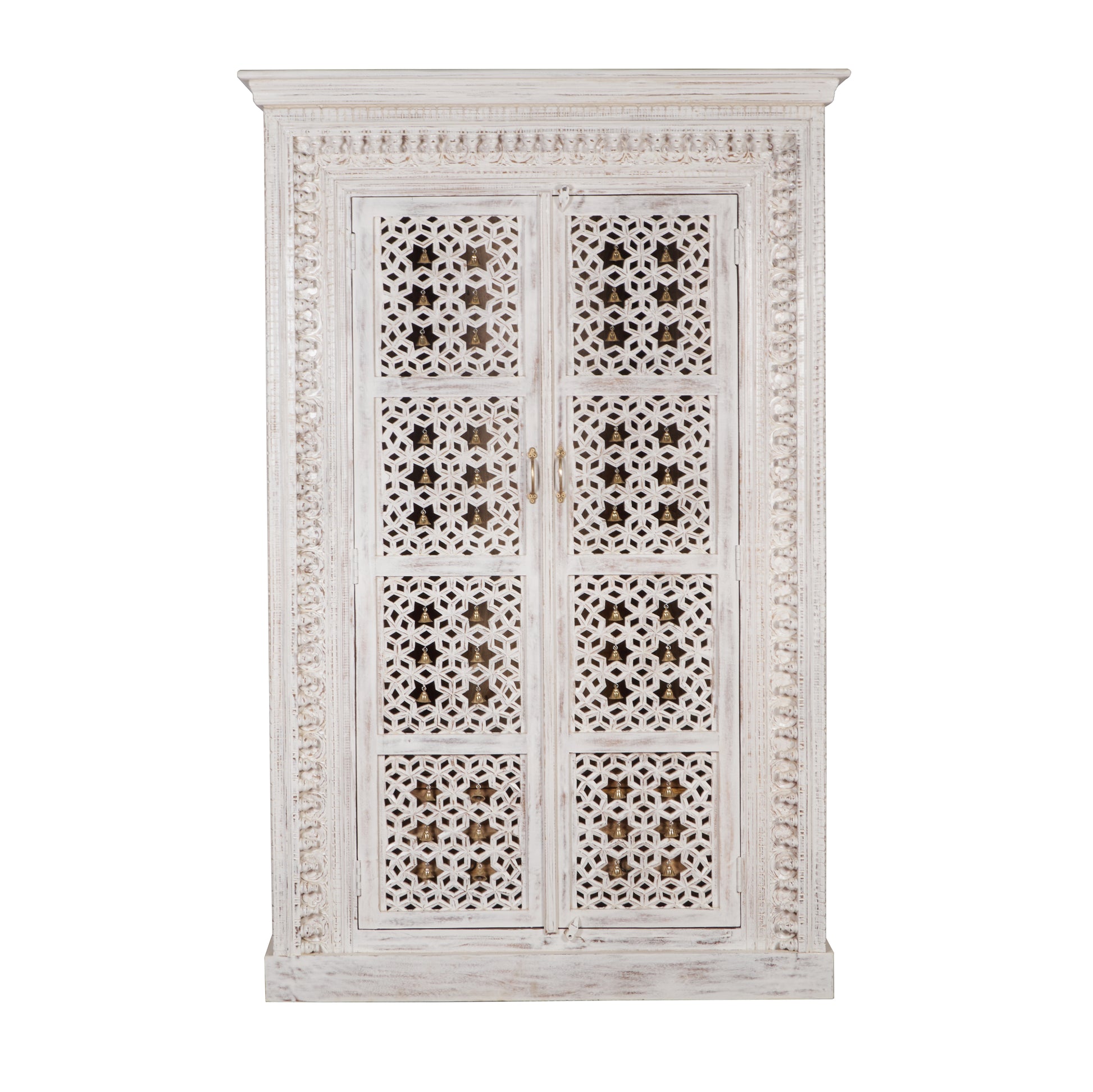 Pushpa Hand Carved Wooden Mandir