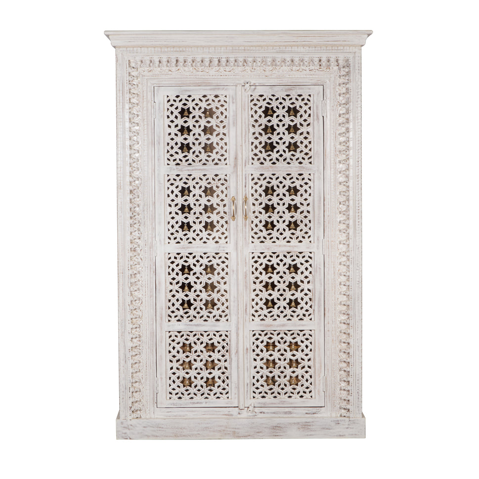 Pushpa Hand Carved Wooden Mandir