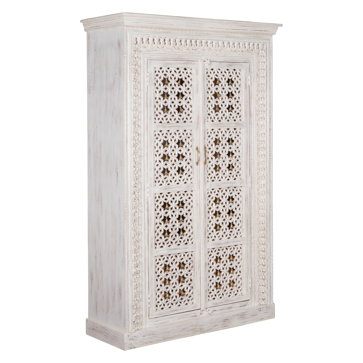 Pushpa Hand Carved Wooden Mandir