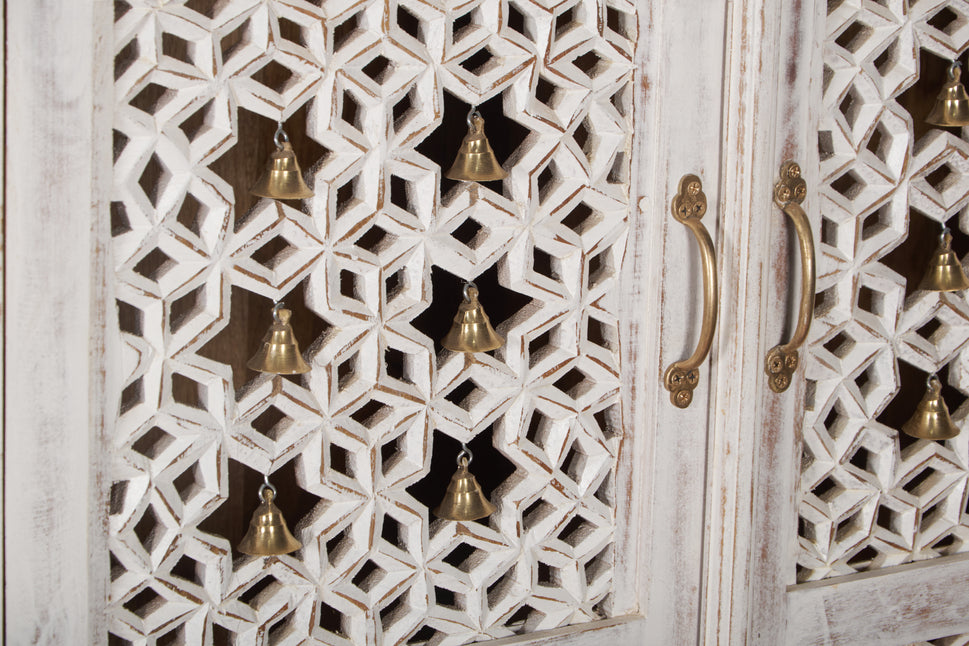 Pushpa Hand Carved Wooden Mandir