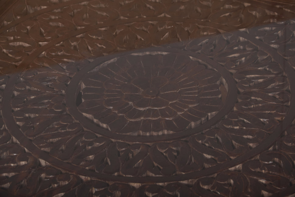 Jimmy Hand Carved Coffee Table