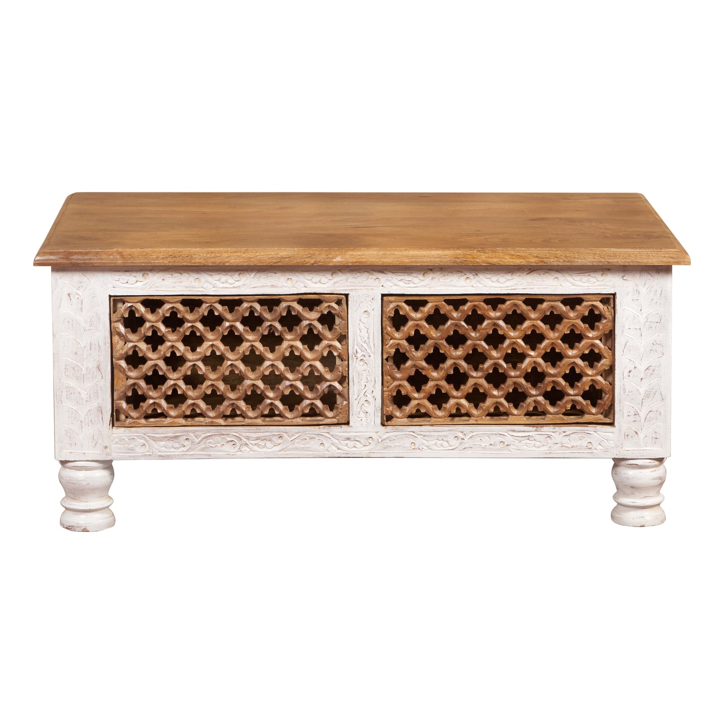 Milan Hand Carved Coffee Table