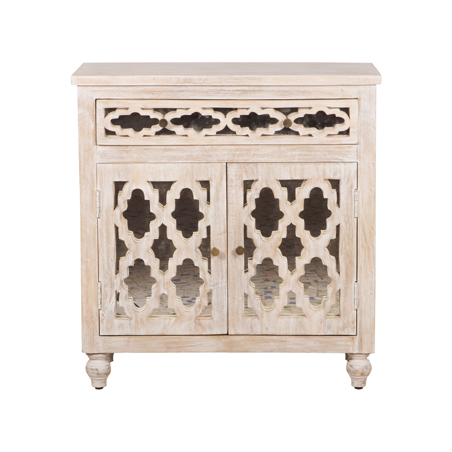 Azami Hand Carved Wooden Chest