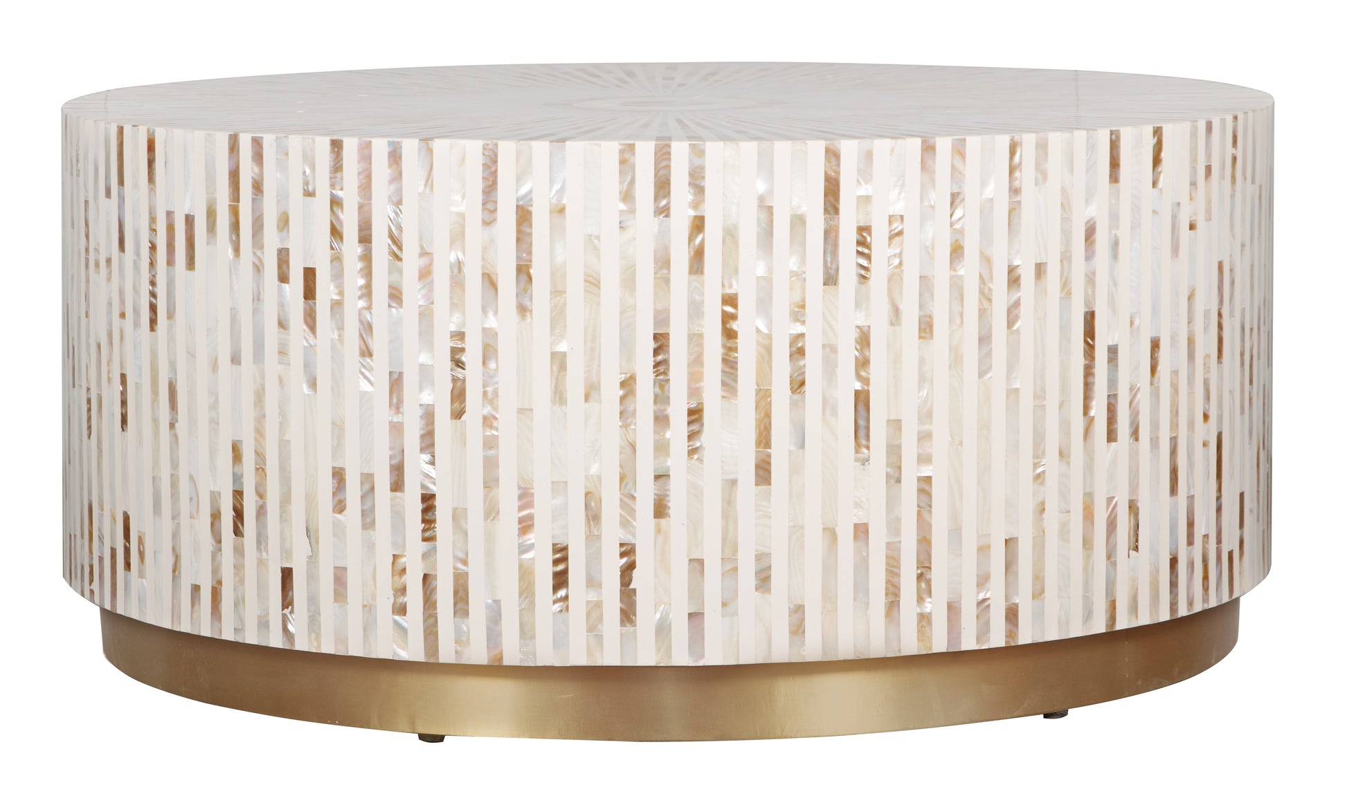 Kaylah Mother of Pearl Inlay Coffee Table