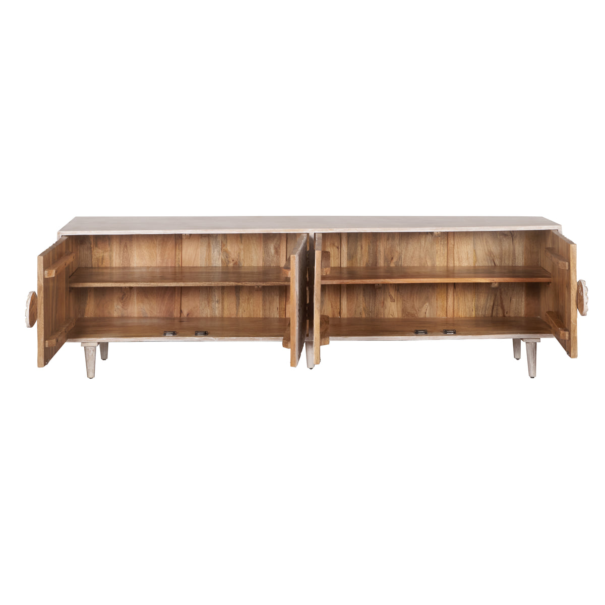 Mecca Hand Carved TV Cabinet