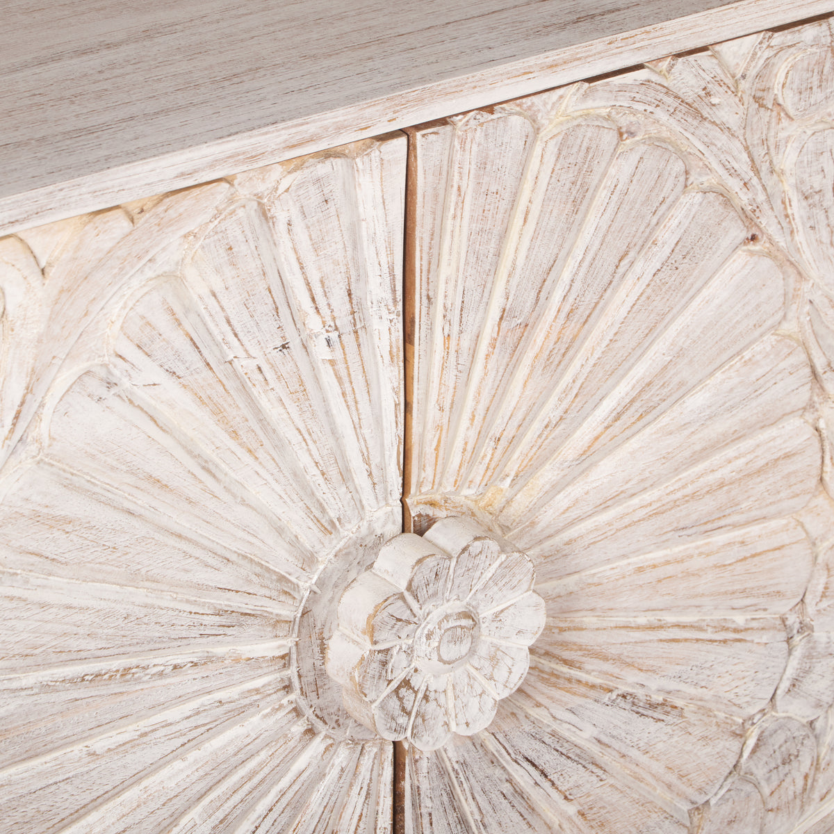 Mecca Hand Carved TV Cabinet