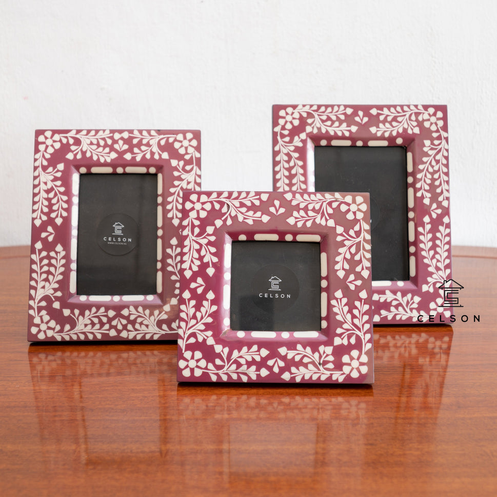 Joe Bone Inlay Photo Frame