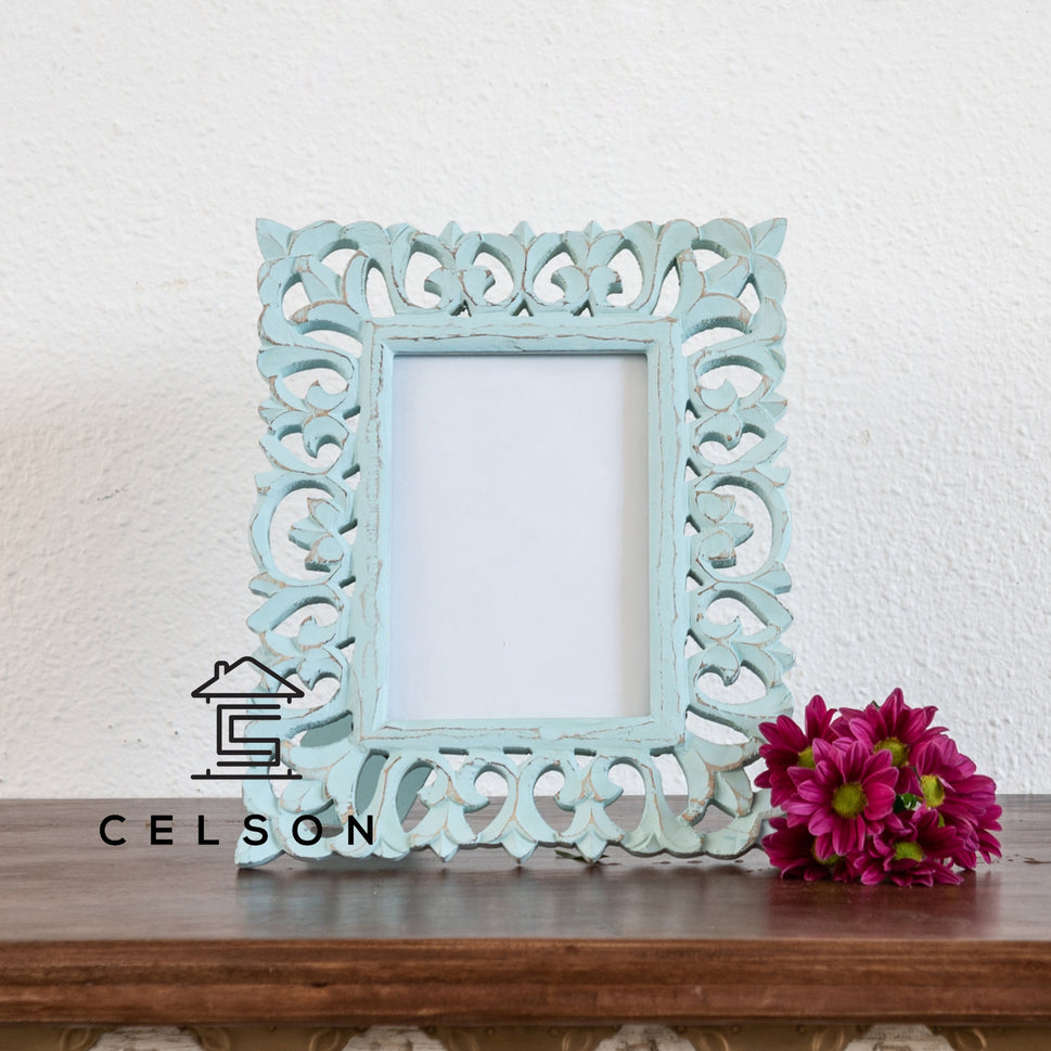 Howard Hand Carved Photo Frame