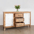 Switch Rose Hand Carved Wooden Sideboard 2 image