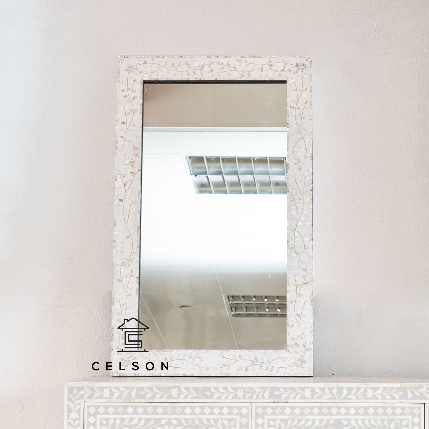 Tyler Mother of Pearl Inlay Mirror