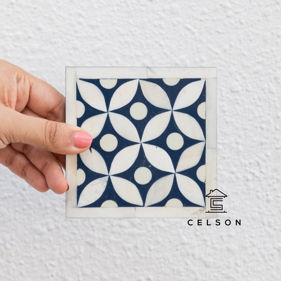 Justin Bone Inlay Coaster