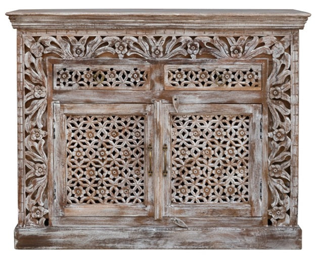 Biba Carved Wooden Cabinet