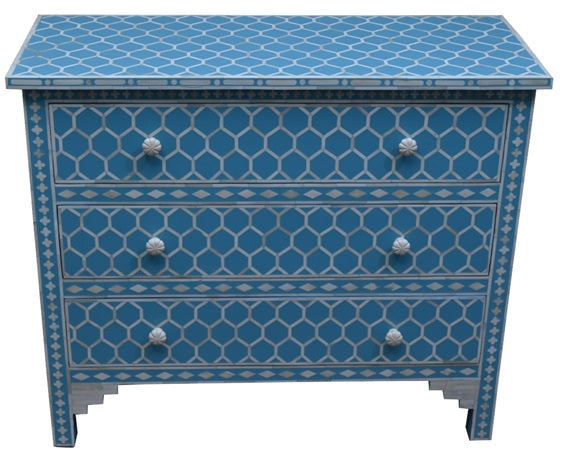 Patric Bone Inlay Chest with Mirror