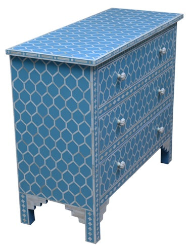 Patric Bone Inlay Chest with Mirror