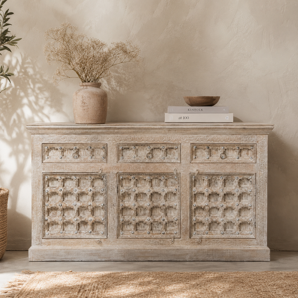 Veyren Hand Carved Buffet