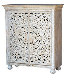 Switch Fella Hand Carved Wooden Shoe Cabinet 3 image