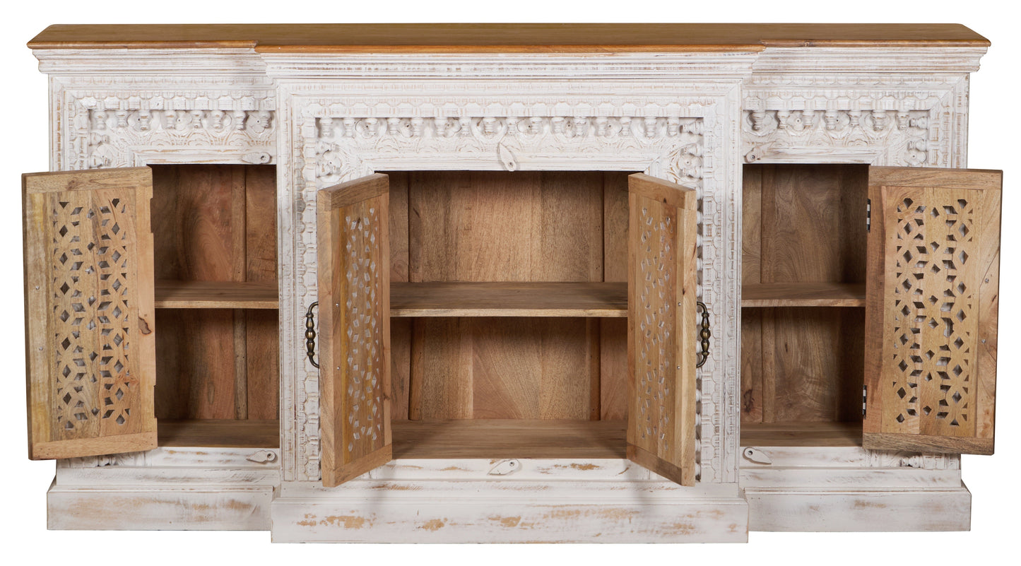 Peter Carved Wooden Buffet