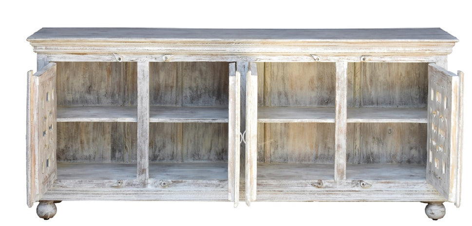 Kaley Hand Carved Wooden SideBoard