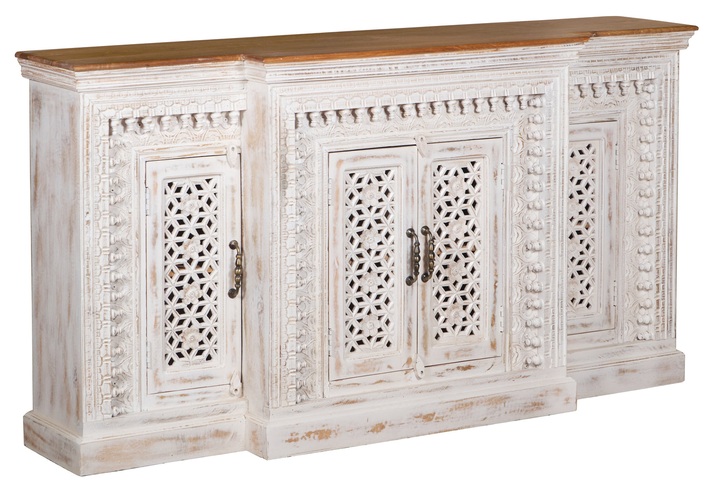 Peter Carved Wooden Buffet