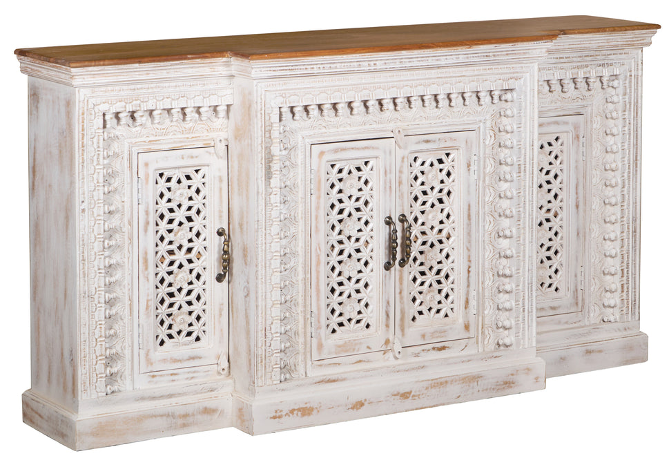 Peter Carved Wooden Buffet