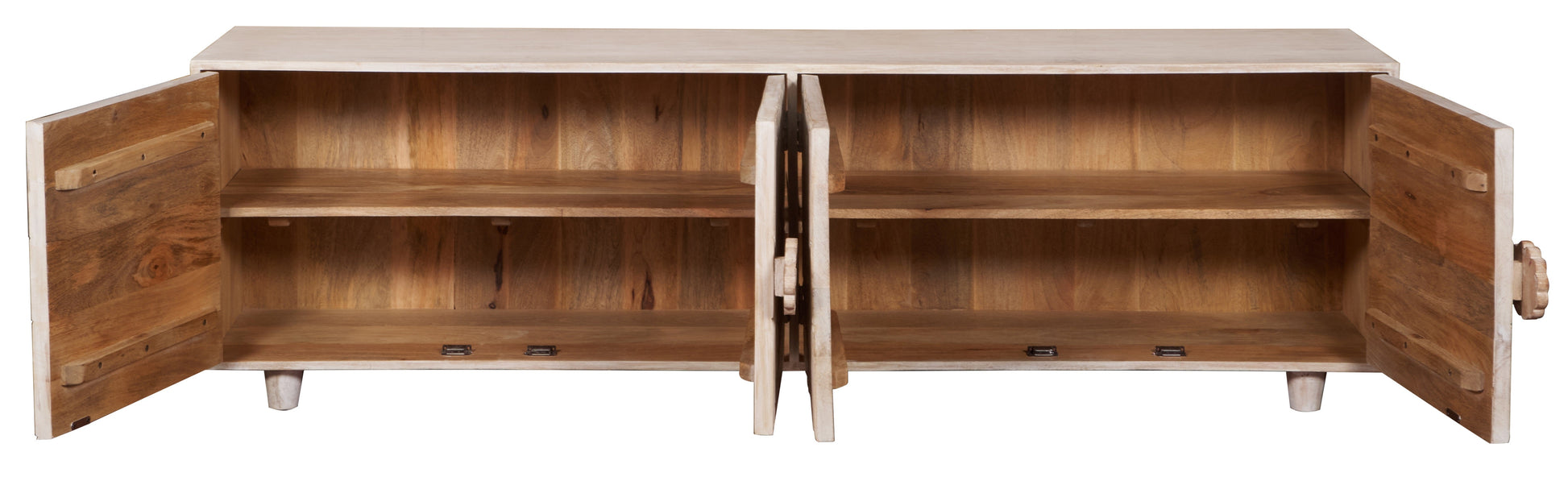 Chrisy Hand Carved TV Cabinet