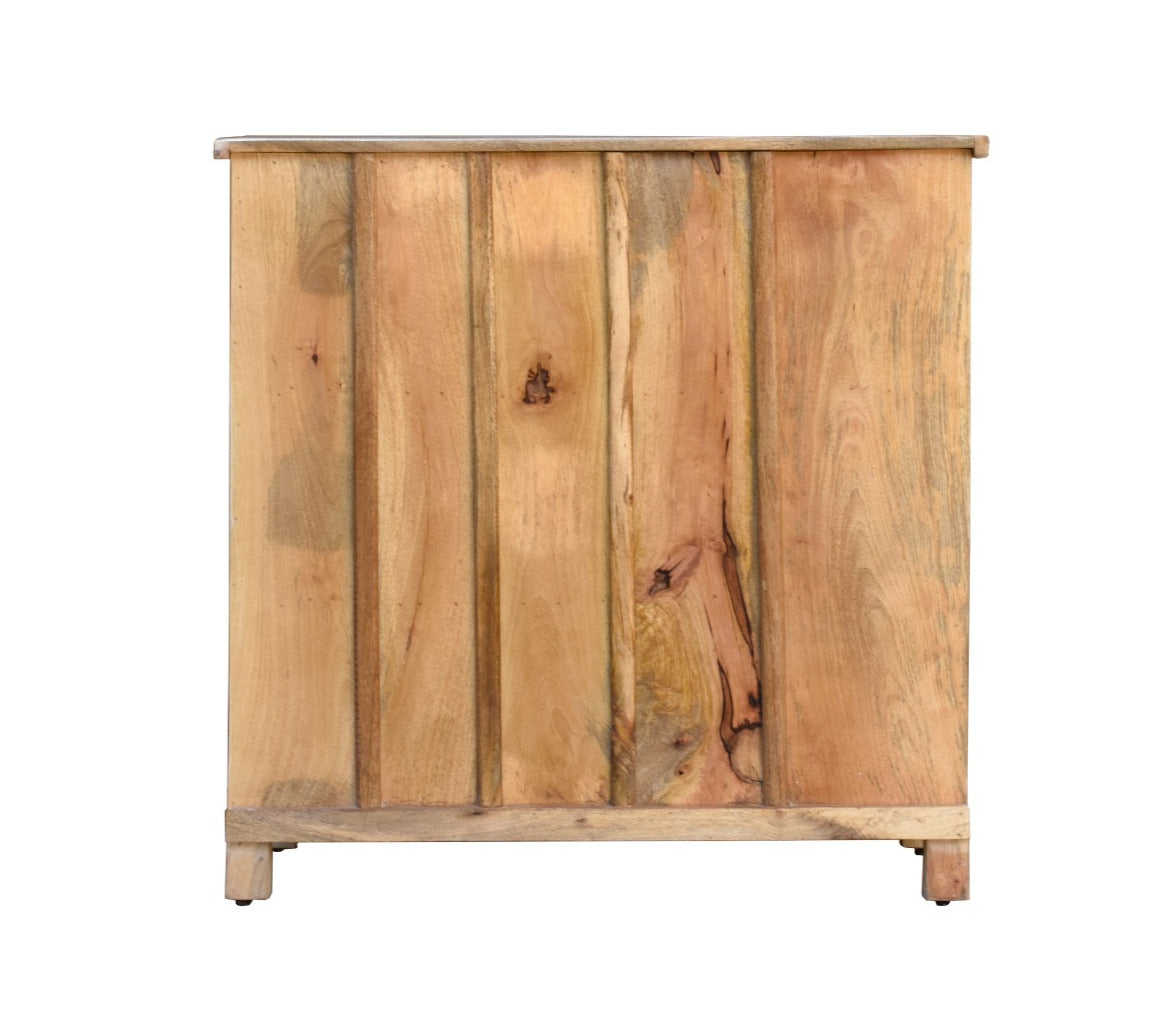 Elsa Carved Wooden Chest