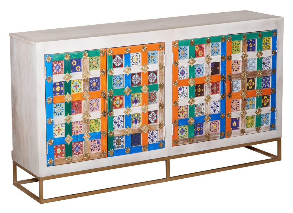 Stanley Multi Color Tile Sideboard