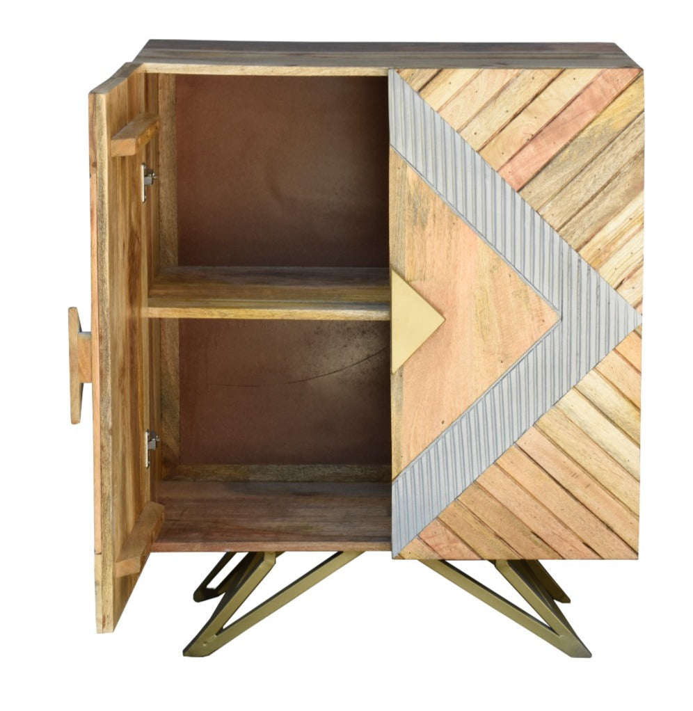 Arthur Carved Wooden Cabinet