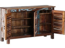 Switch Mika Hand Carved Wooden Shoe Cabinet 2 image