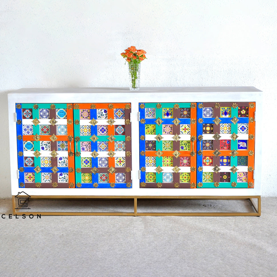 Stanley Multi Color Tile Sideboard