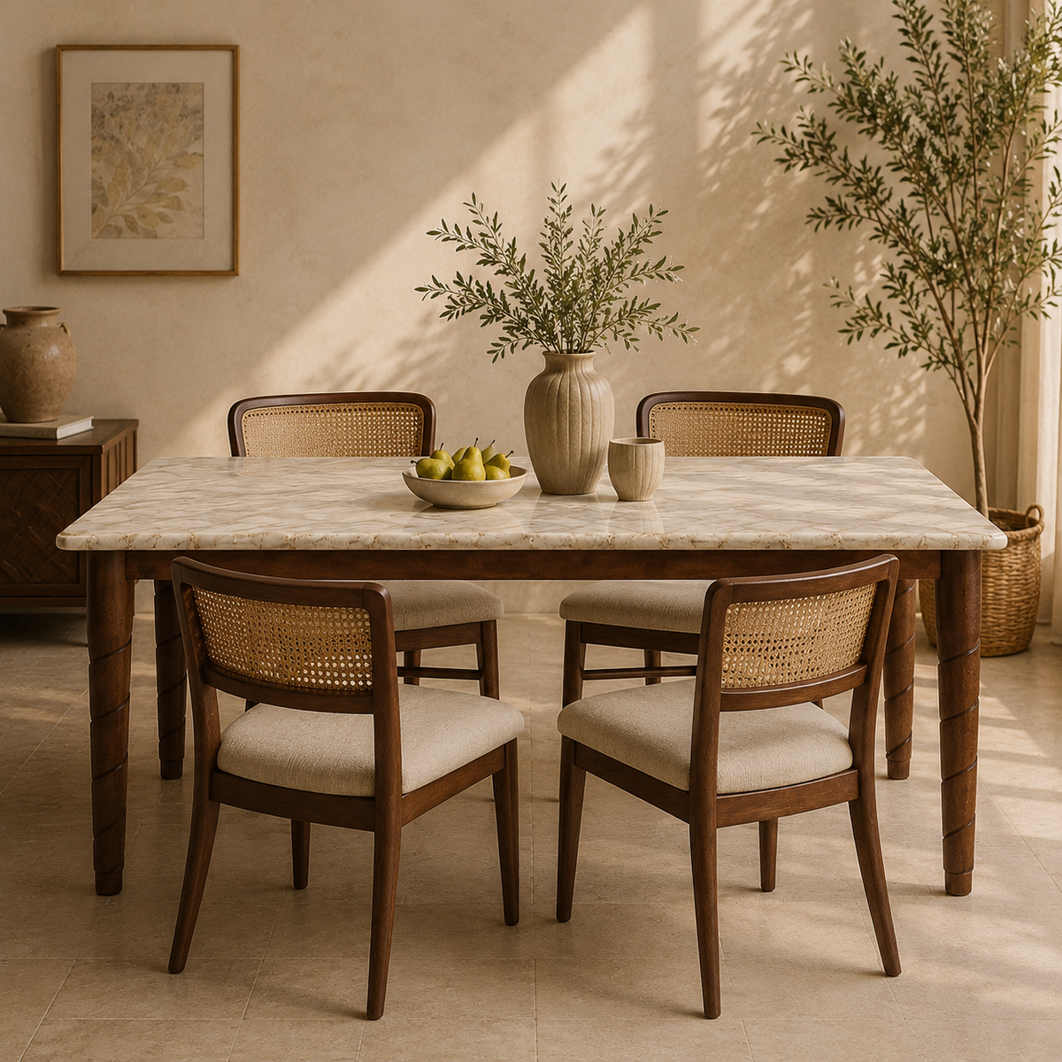 Adrian Agate Dining Table