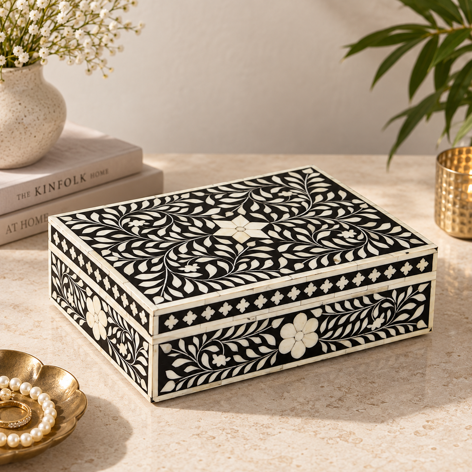 Magdalene Bone Inlay Box