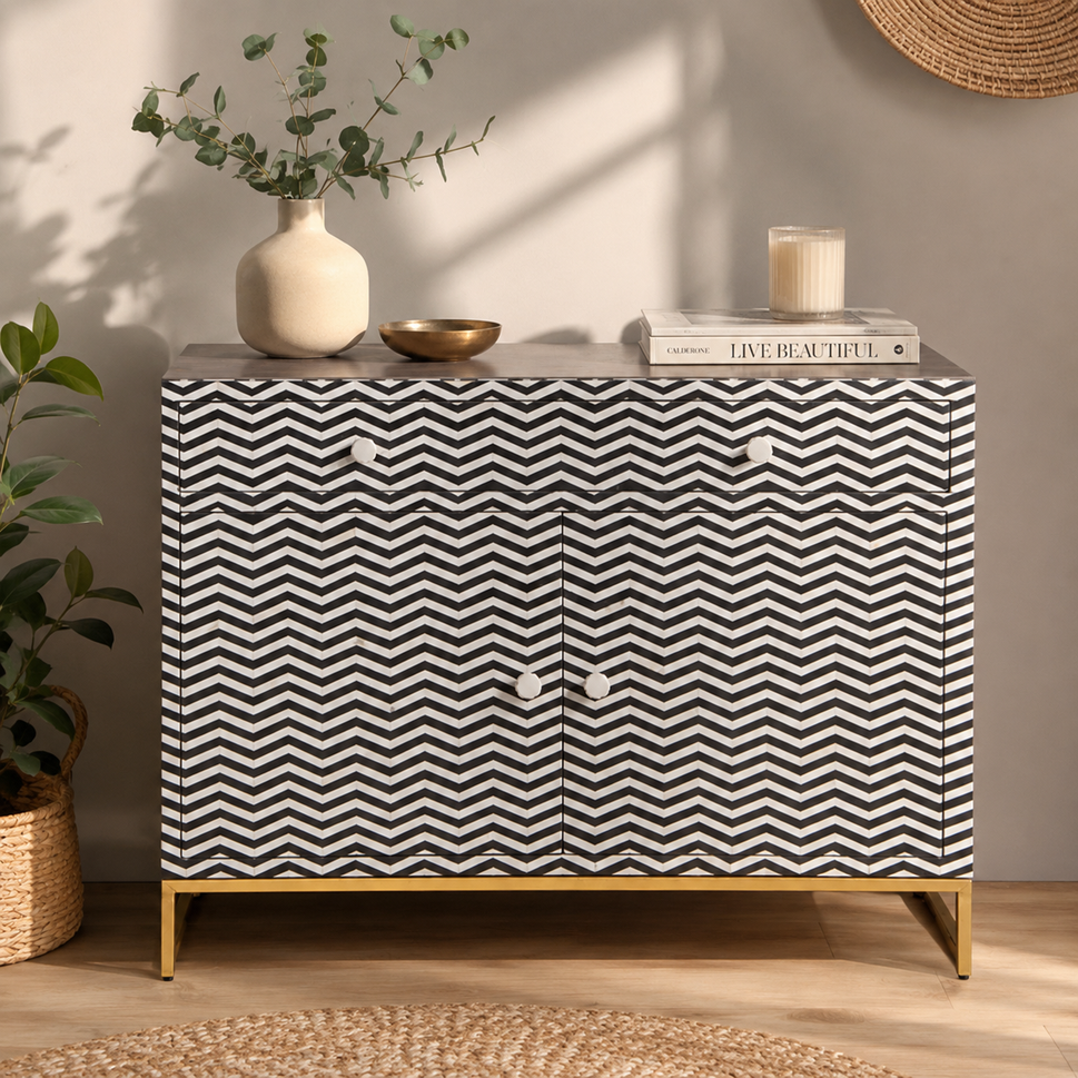Theona Bone Inlay Chest