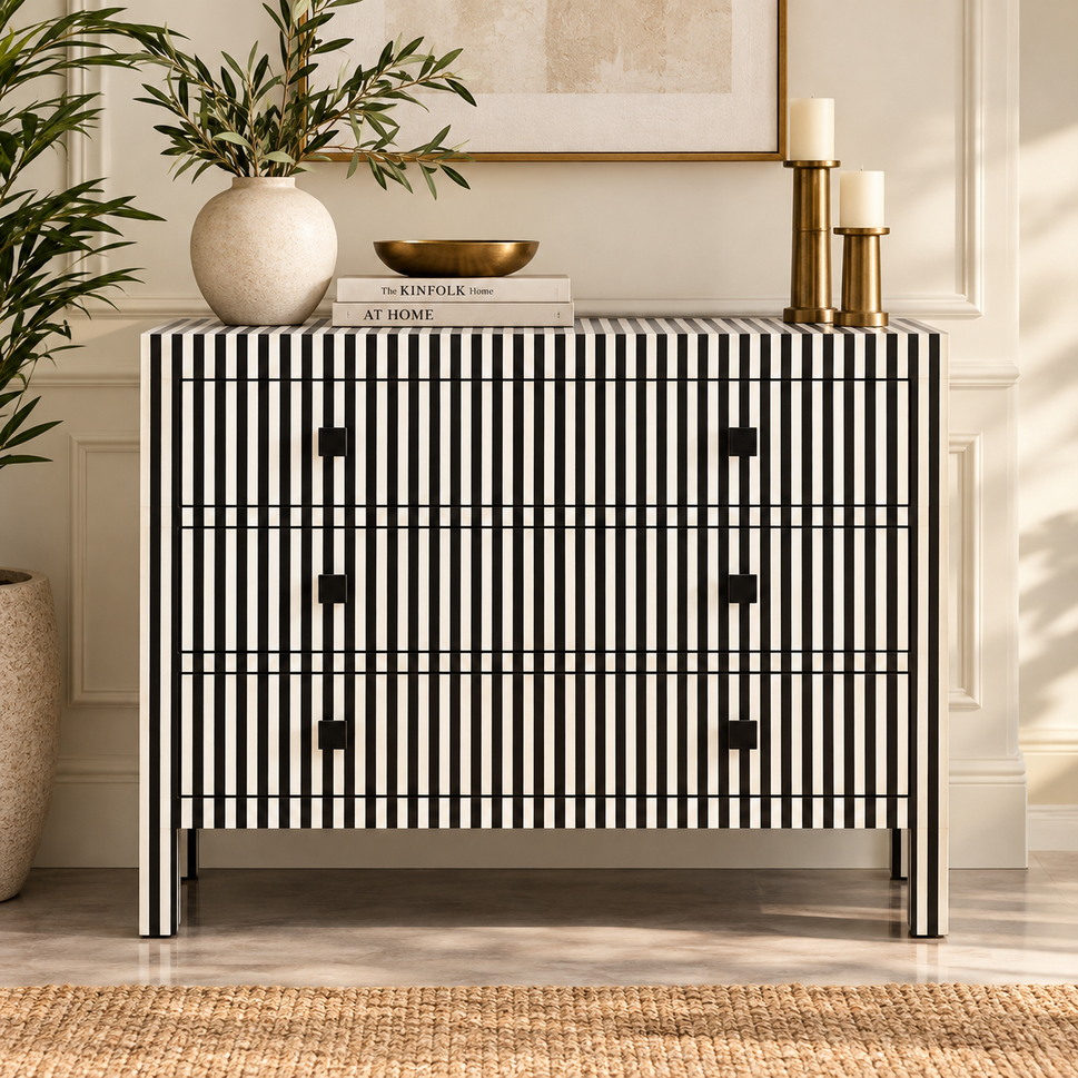 Fandral Bone Inlay Chest of Drawer