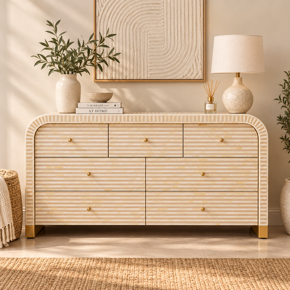 Kairo Bone Inlay Dresser