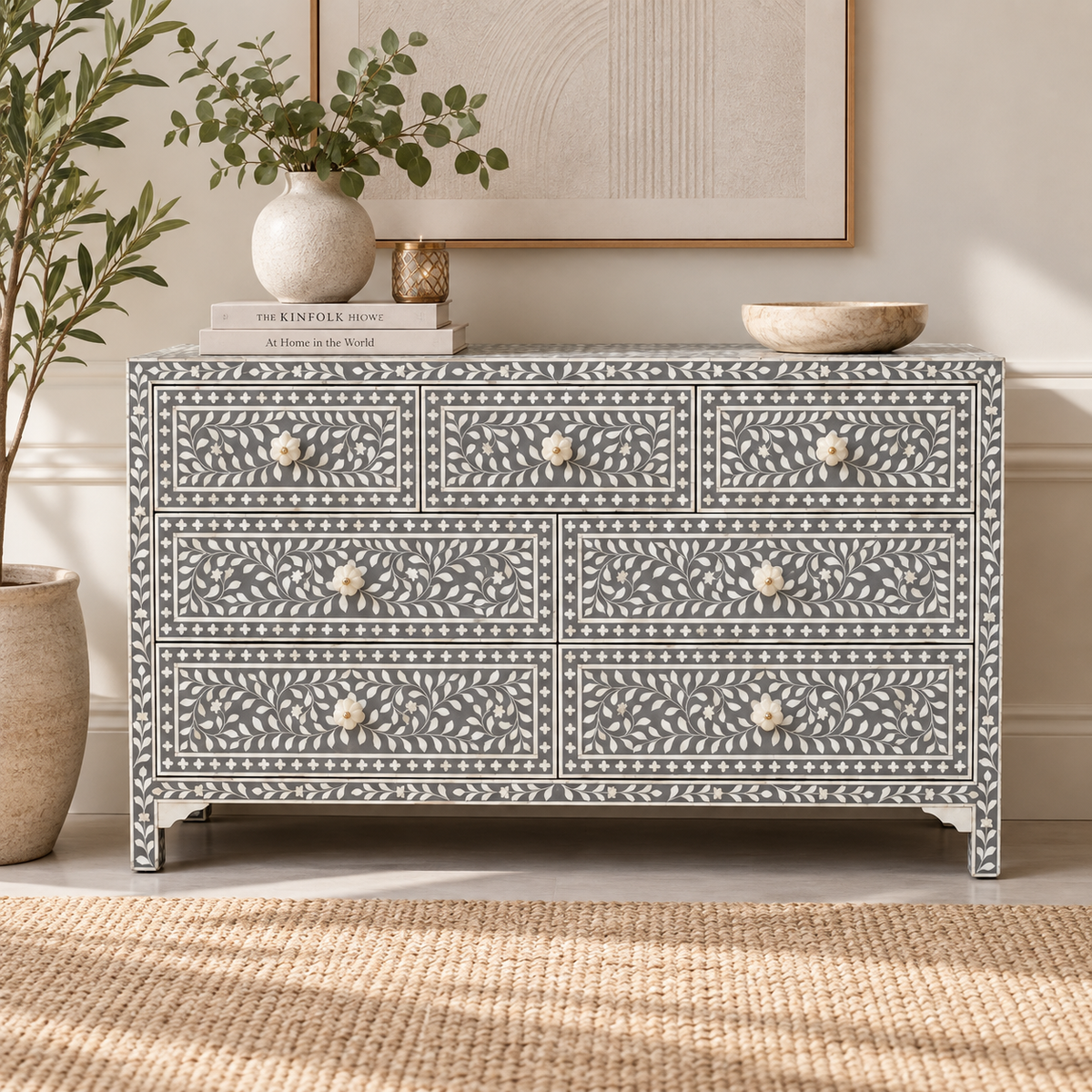 Lara Bone Inlay Dresser