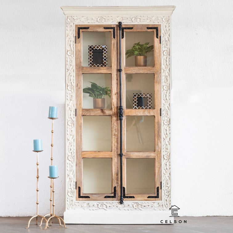 Noa Carved Bookcase
