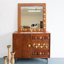 Switch Bush Carved Chest of Drawer with Mirror 2 image