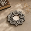 Switch Elorra Hand Carved Wooden T Light Holder 3 image