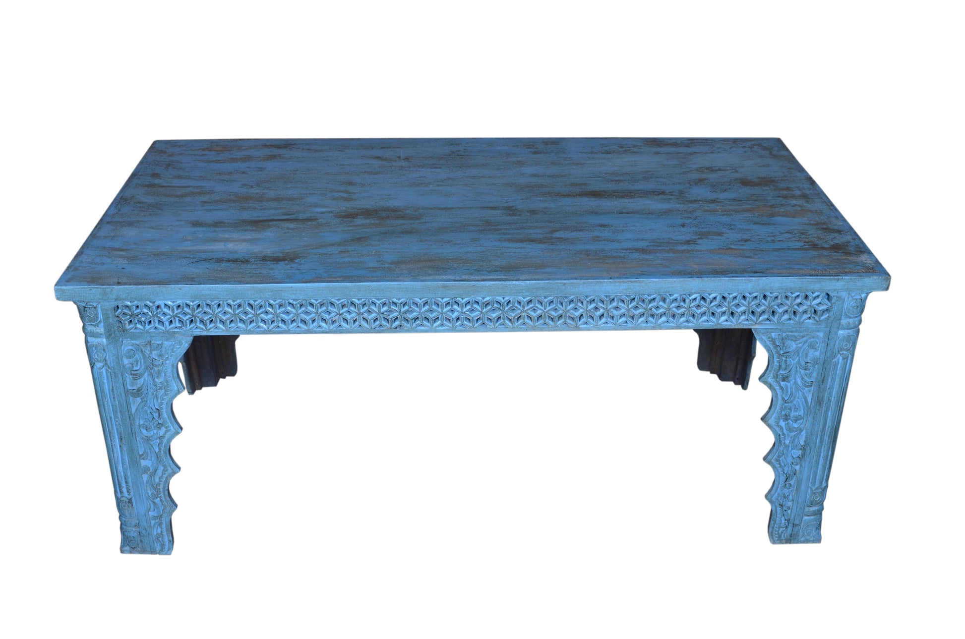 Harper Hand Carved Wooden Dinning Table
