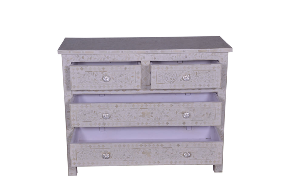 Bridget Bone Inlay Chest of Drawer