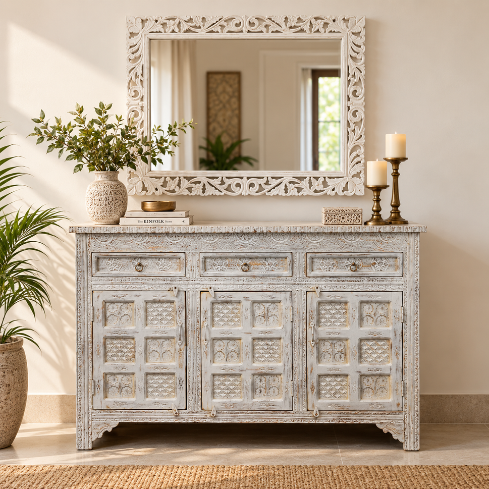 Giselle Hand Carved Sideboard
