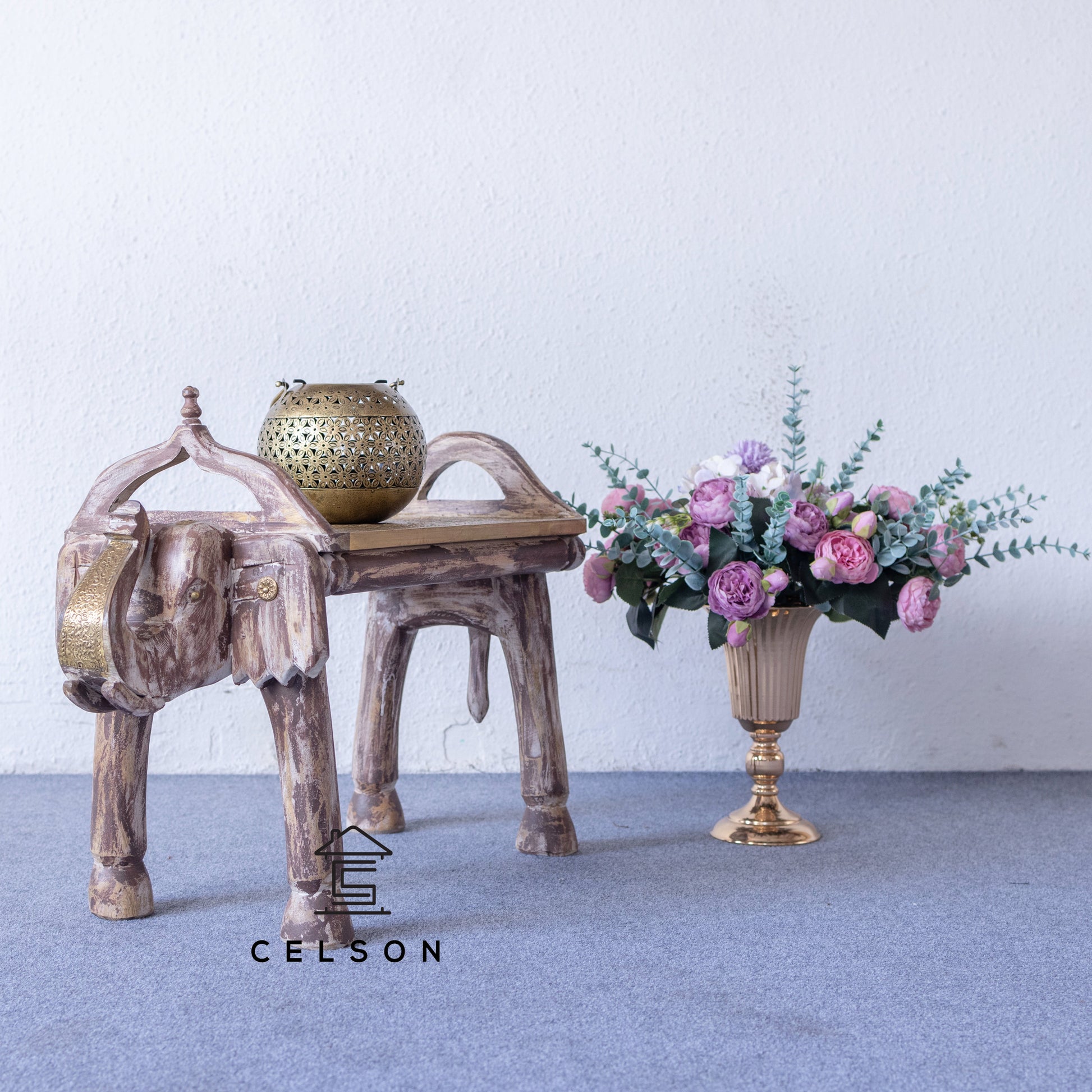 Jiva Carved Elephant