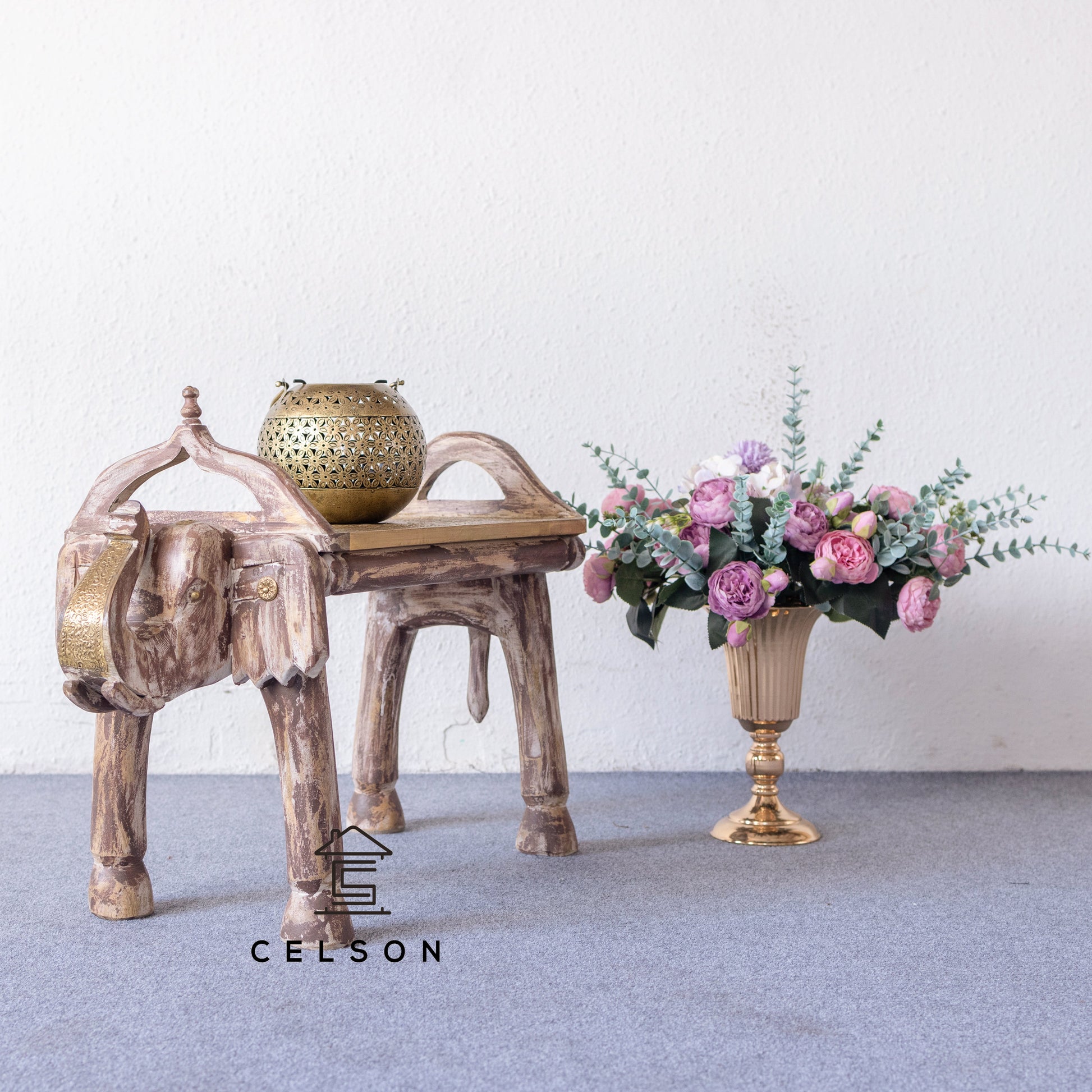 Jiva Carved Elephant