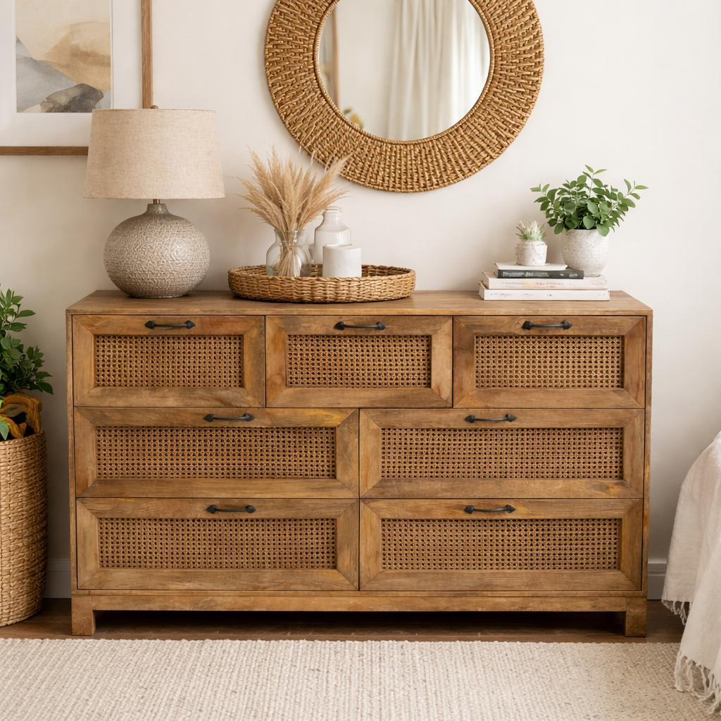Declan Wooden Chest of drawers