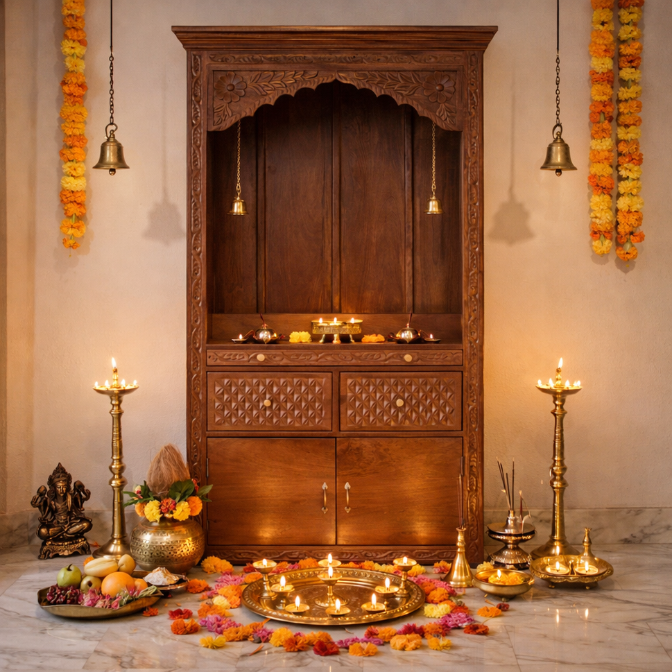 Radha Carved  Mandir